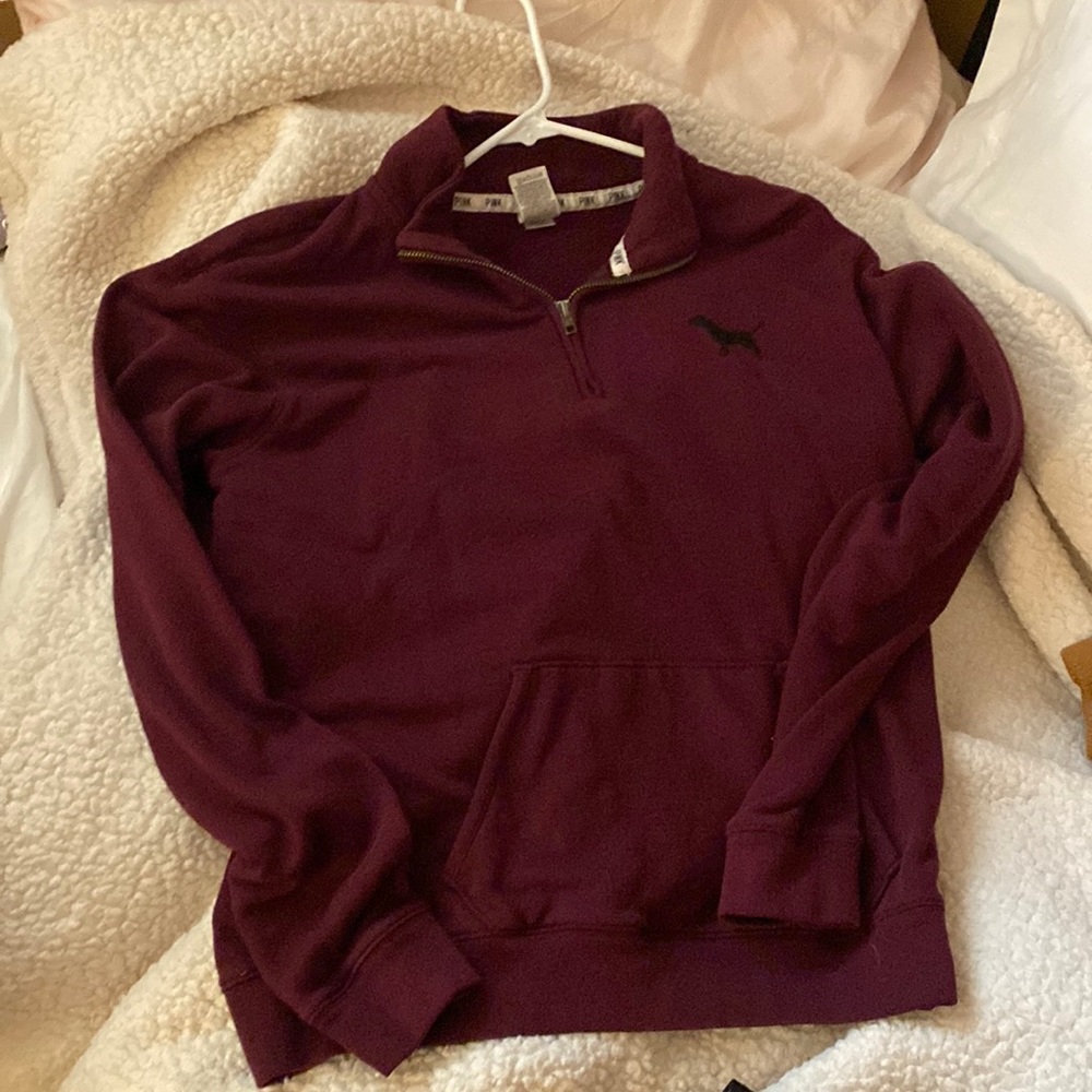 PINK burgundy pullover